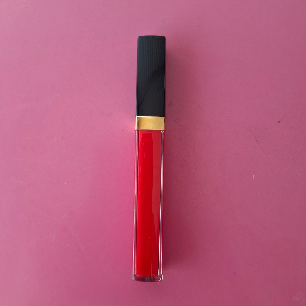 Chanel Rouge Coco Gloss 756 Chilli Red Lip Gloss 0.19 oz - Picture 3 of 5